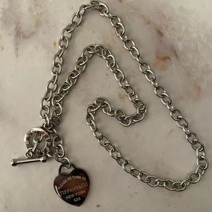 Tiffany & Co Heart Tag Necklace Dupe